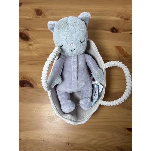Jellycat Rock-A-Bye Kitten Cat Plush NWT, Authentic, US Seller Including Dust
